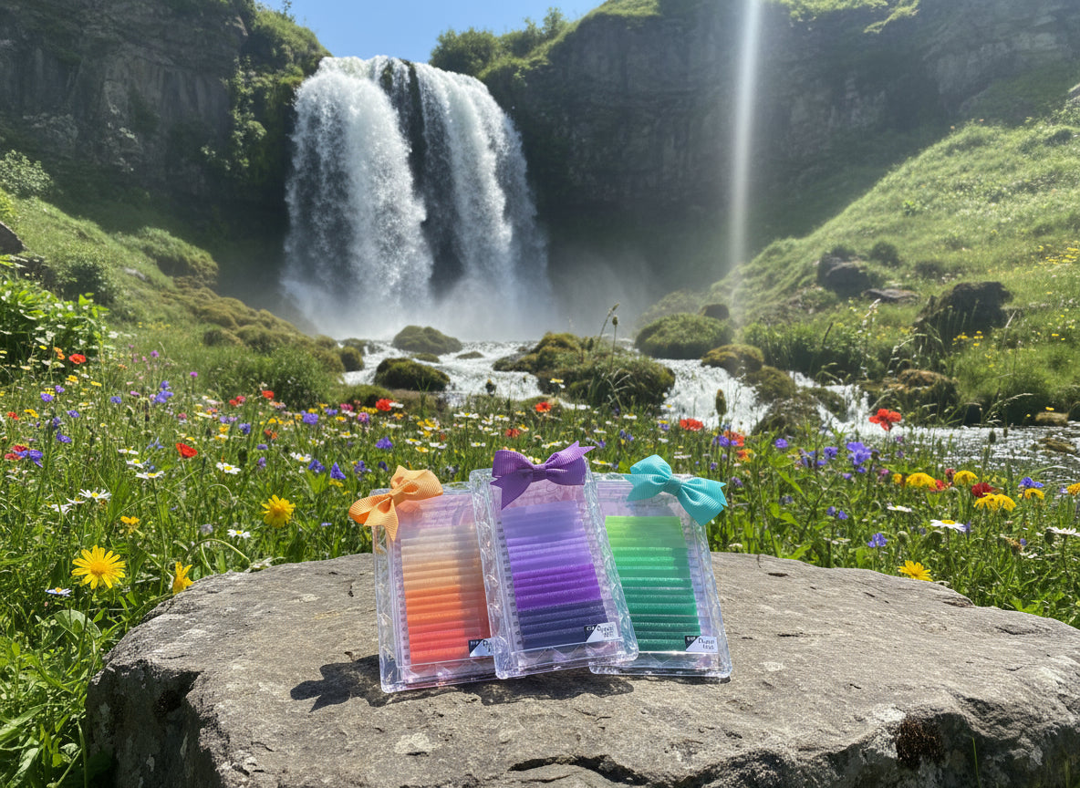 Coloured Volume Lashes