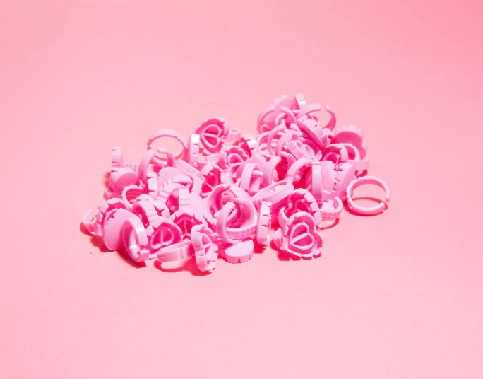 Heart Glue Rings (50 Peices)